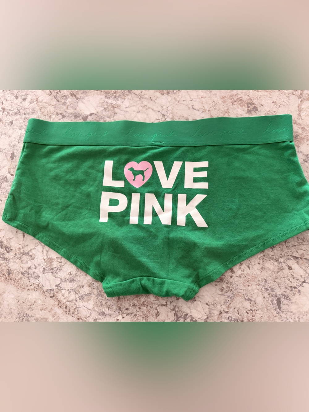 Victoria’s Secret PINK Originals Panty Shortie Large NWT